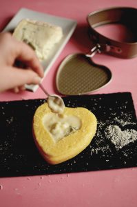 Cuor di polenta Gorgonzola