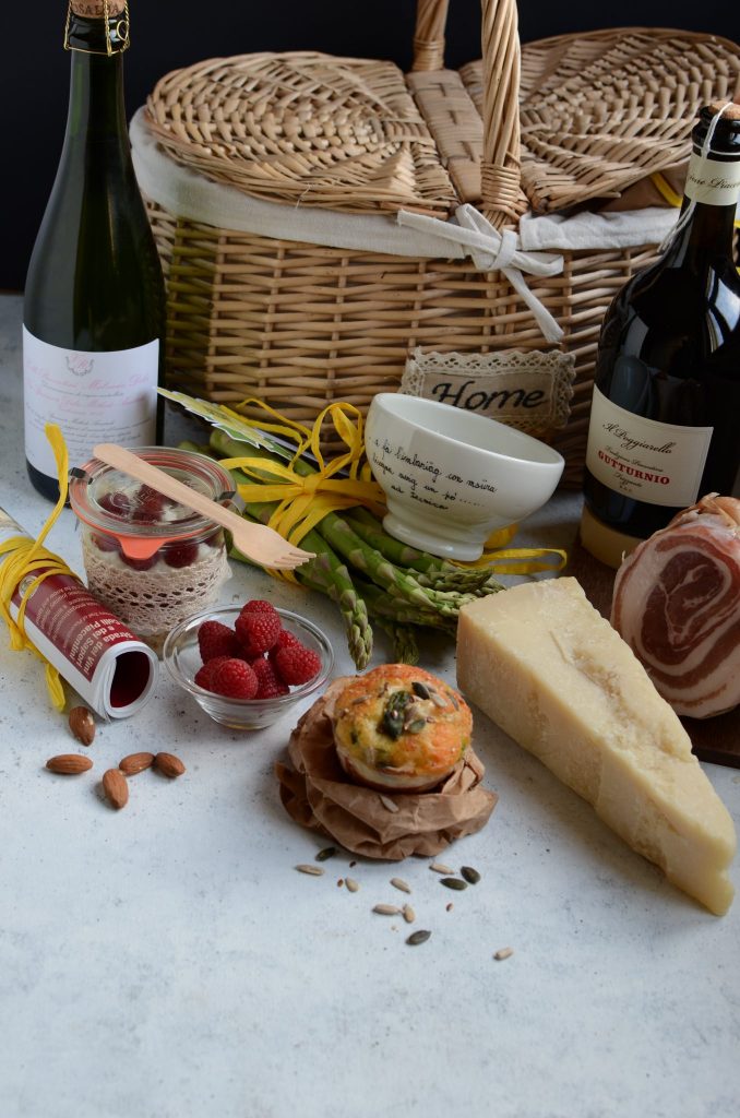 Muffin Pancetta Asparagi Grana Padano DOP