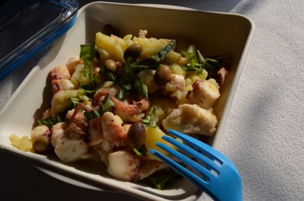 insalata di polpo e patate