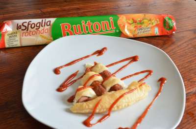crostata con i w?rstel