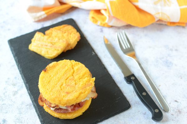 Hamburger di polenta vitello