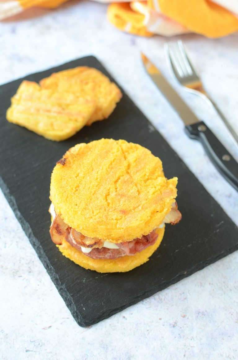 Polenta Burger Giulia Golino Cook Eat Love